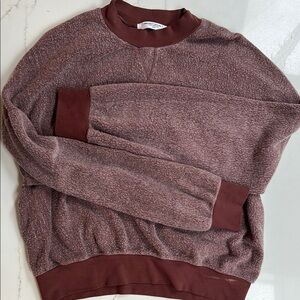 Project Social T Brown Crewneck Sweater